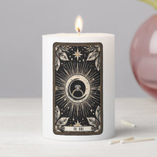 Wedding Tarot Engagement Ring Pillar Candle