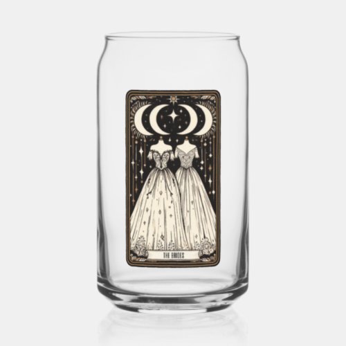 Wedding Tarot Grooms Can Glass