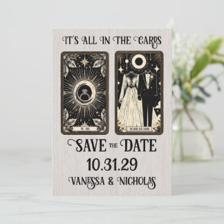 Wedding Tarot Save The Date