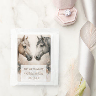 Wedding tea bag drink mix