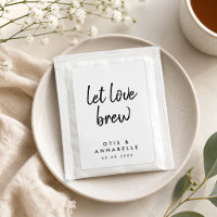 Wedding Tea Bags | Custom Favor Tea Bag Gift