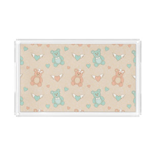 Wedding-teddies Acrylic Tray