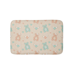 Wedding-teddies Bathroom Mat