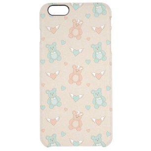 Wedding-teddies Clear iPhone 6 Plus Case