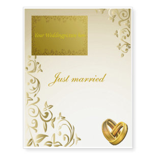 Wedding Temporary Tattoos