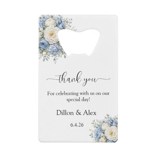 Wedding Thank You Bottle Opener