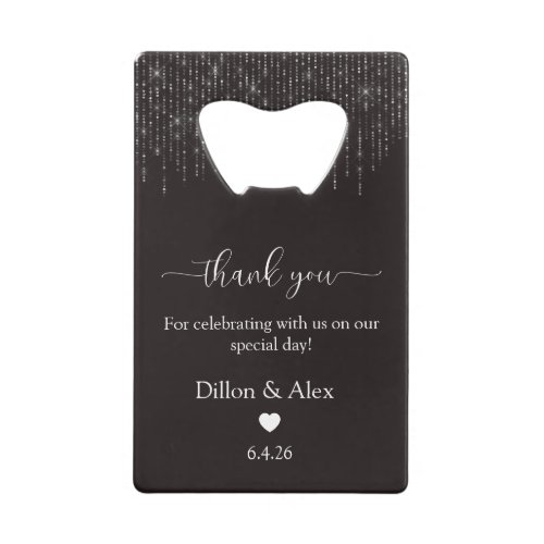 Wedding Thank You Bottle Opener