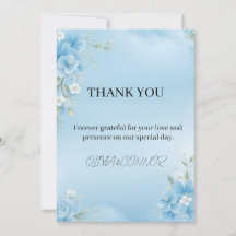 Wedding Thank You Card