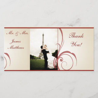 Wedding Thank You Card