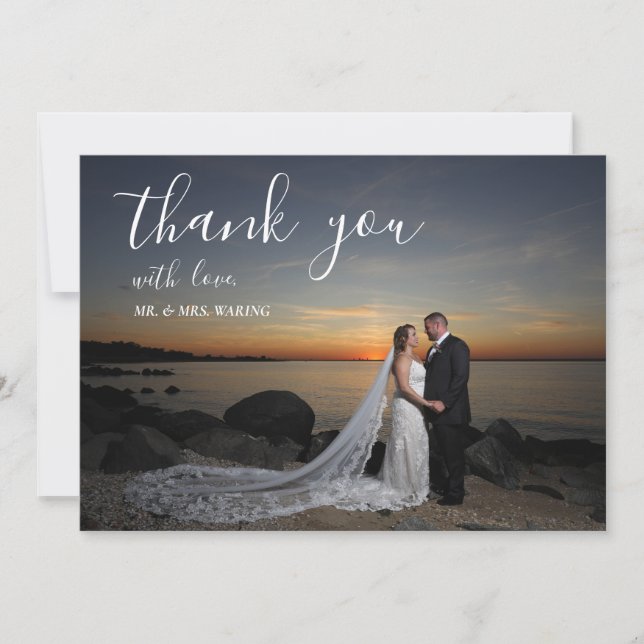 Wedding Thank You Card (Front)