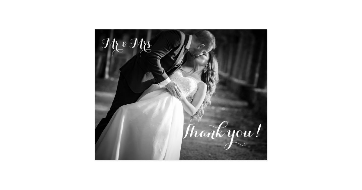  Wedding Thank You Card Zazzle.com