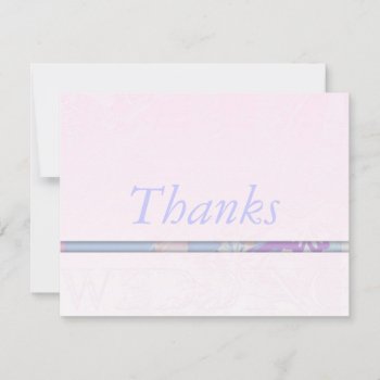 Wedding Thank You Card Personalized Invites Silk by plurals at Zazzle