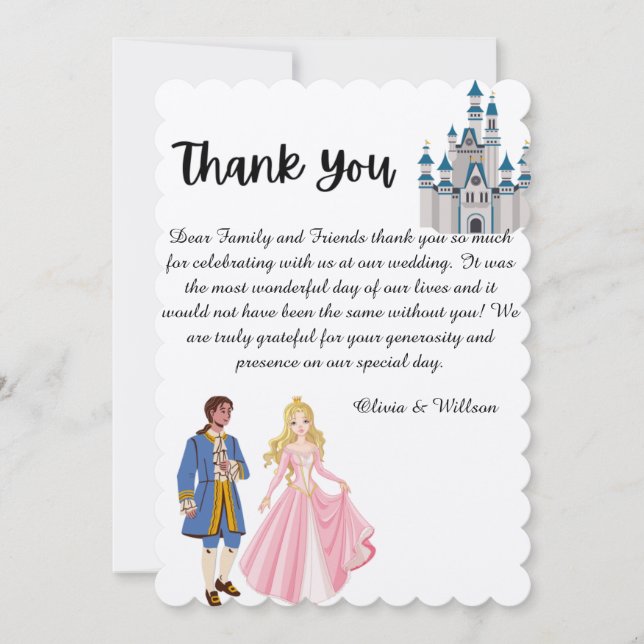 Wedding Thank You Cards (Front)