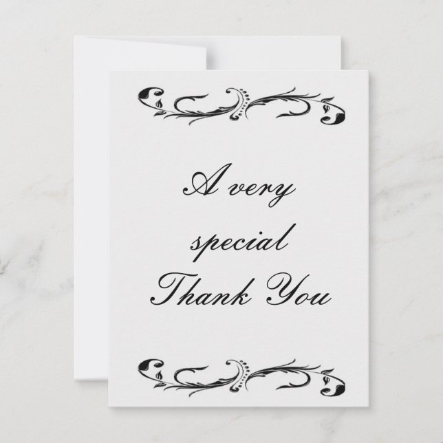 Wedding Thank you cards has matching invitations (Front)