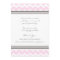 Wedding Thank You Cards Pink Gray Chevron