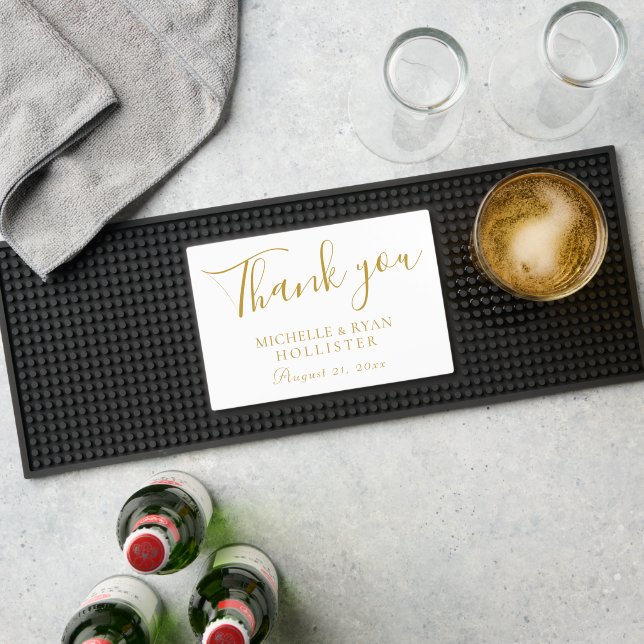 Wedding Thank you Favor Bar Mat (Insitu (Bar 1))