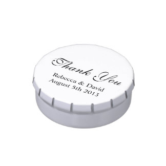 Wedding thank you gift idea | Little candy tin