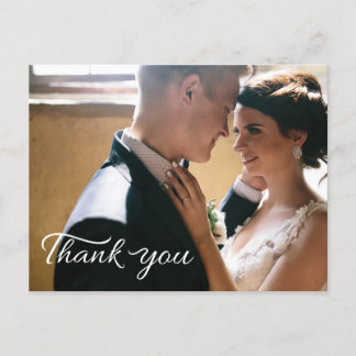 Wedding Thank You Greeting Card Postcard