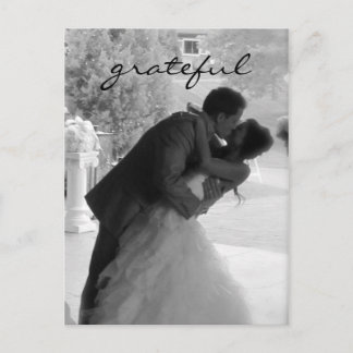 Wedding Thank You Note Postcard