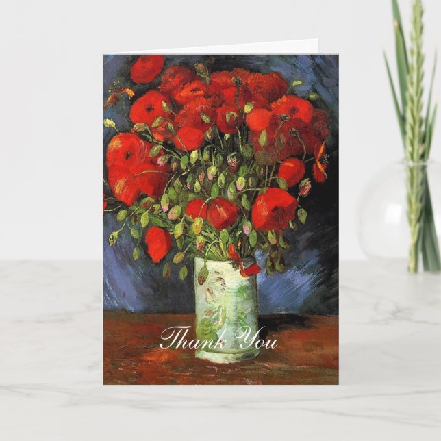 Wedding thank you note Vincent van Gogh (Front)