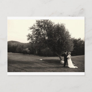 Wedding Thank you Postcard