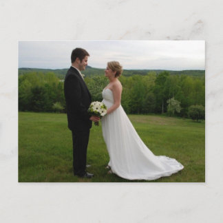 Wedding Thank you Postcard