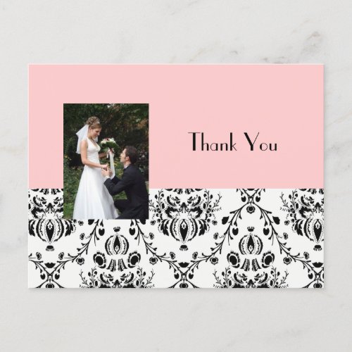 Wedding Thank you postcards insert your photo