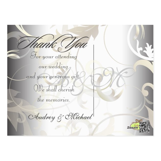 Wedding Thank You Postcards Insert Your Photos