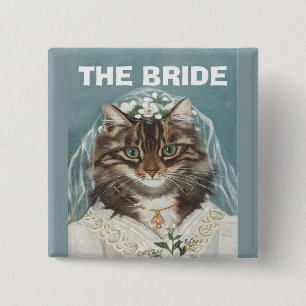 Wedding,the bride,bachelorette party,hen party pinback button