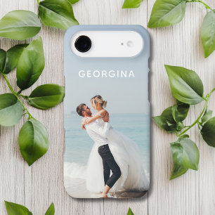 Wedding Themed Photo Template Personalized Name iPhone 17 Air Case