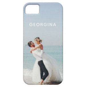 Wedding Themed Photo Template Personalized Name iPhone SE/5/5s Case