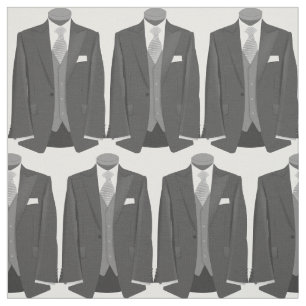 Wedding Themed Tuxedo Suit Fabric