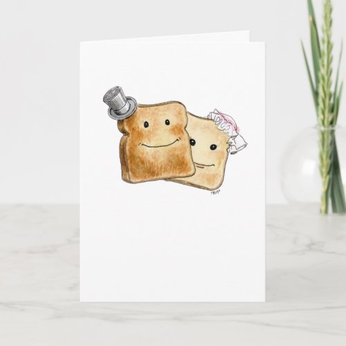 Wedding Toast Greeting Card