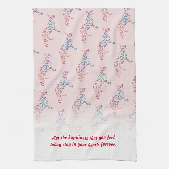 Wedding Towel (Vertical)