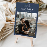 Wedding Travel Destination Photo & Name Table Number<br><div class="desc">Add a special finishing touch to your wedding reception tables with these custom photo table number cards. Name each table after a memorable travel destination and add a photo and the destination name to these unique card holders. Your photo is aligned at the bottom, with the location name and your...</div>