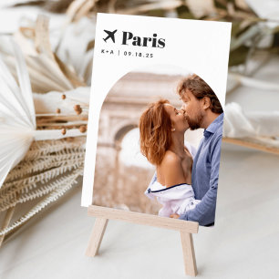 Wedding Travel Theme Destination Photo & Name Table Number