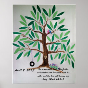 Wedding Tree Guest Book Gift