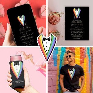 Wedding Tuxedo Personalized Groomsman Thermal Wine Tumbler