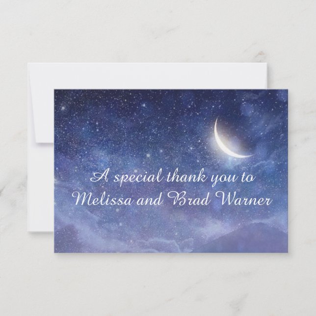 Wedding under the stars general card (Front)