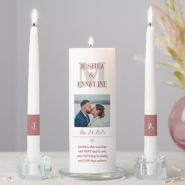 Wedding Unity Candle Set (In Situ)