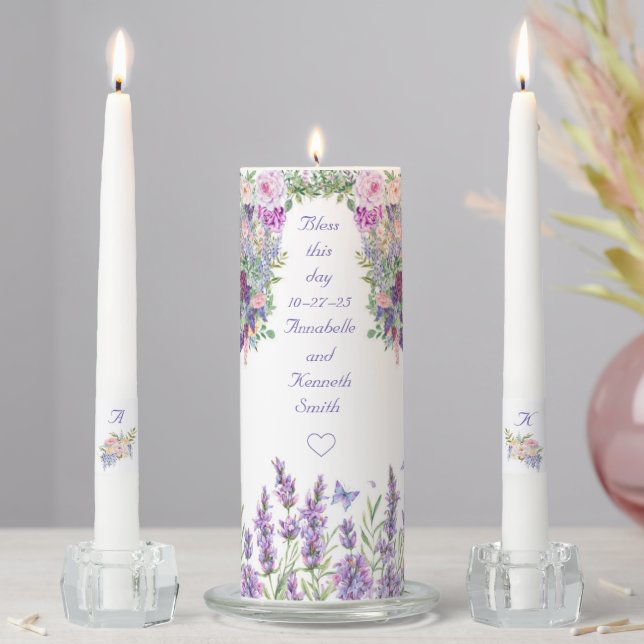 Wedding Unity Candle Set (In Situ)