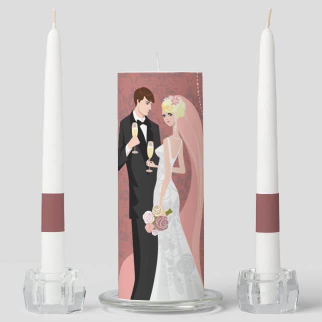 wedding unity candle set (Front)