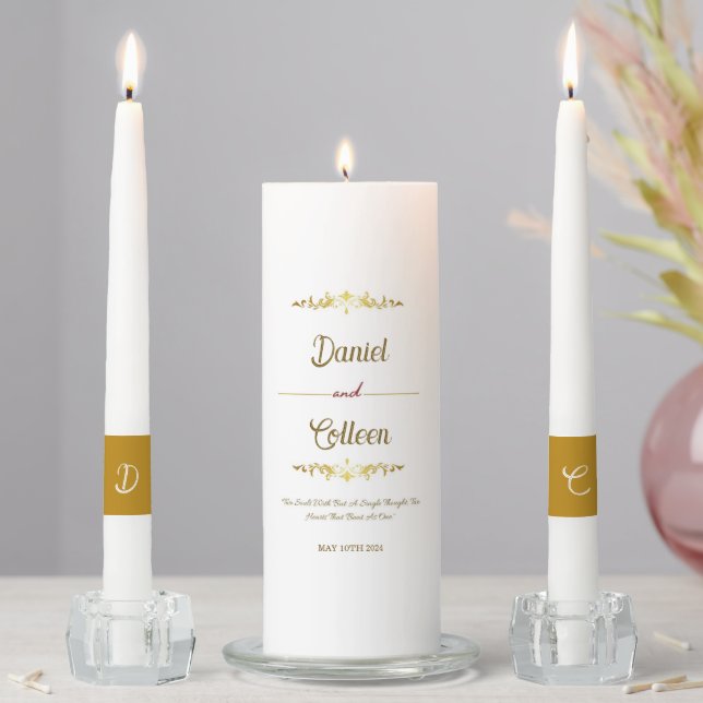 Wedding Unity Candle Set (In Situ)
