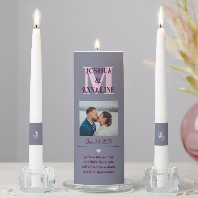 Wedding Unity Candle Set (In Situ)