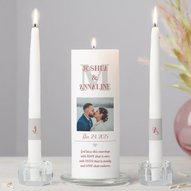 Wedding Unity Candle Set (In Situ)