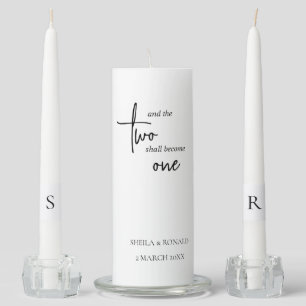 Wedding Unity Candle – Two Shall Become One