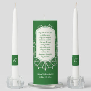 Wedding Unity Candles   Irish Wedding Blessing