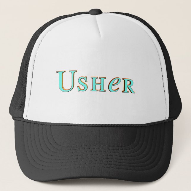 Wedding Usher Hat / Cap (Front)