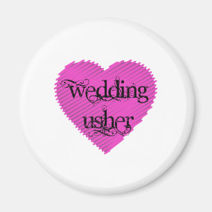 Wedding Usher Magnet