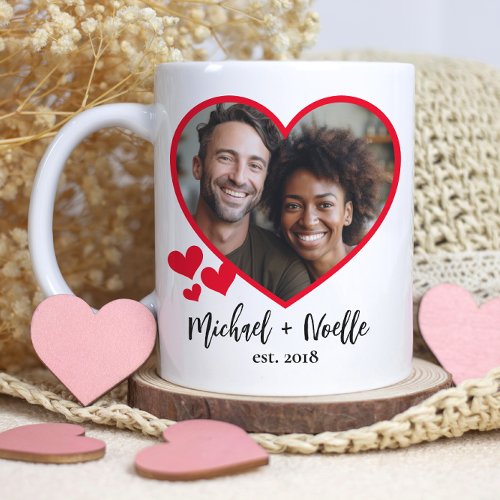 Wedding Valentine _ Love Is All We Need _ 2 Photo Coffee Mug